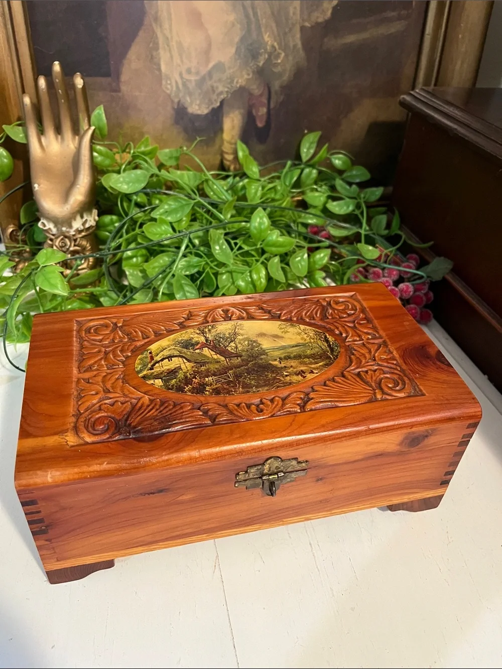 Vtg Red Cedar beautiful cedar